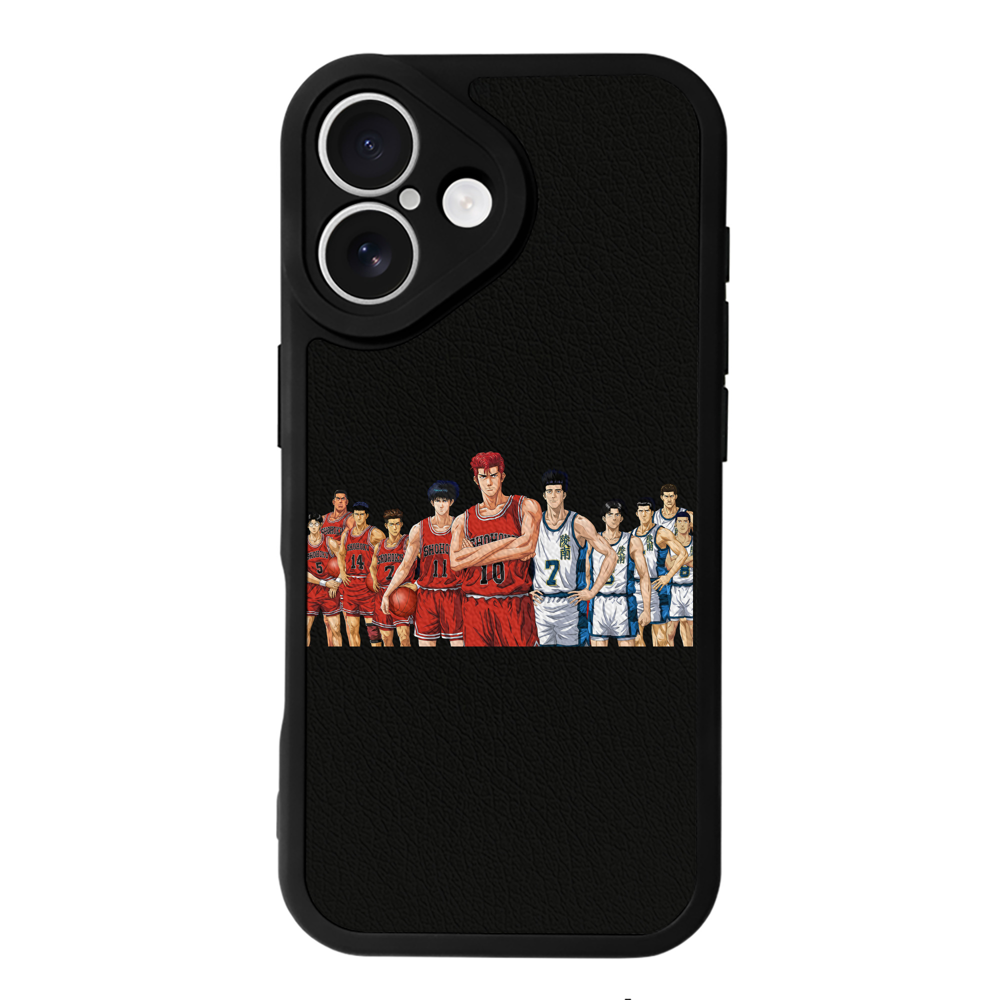 （画像用） SLAM DUNK／スラムダンク 【iPhone 16シリーズ対応】シリコンスマホケース（レザー調） 材質：シリコン
